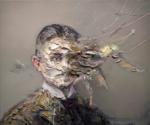 A portrait titled Franz Kafka by Artist Mathieu Laca