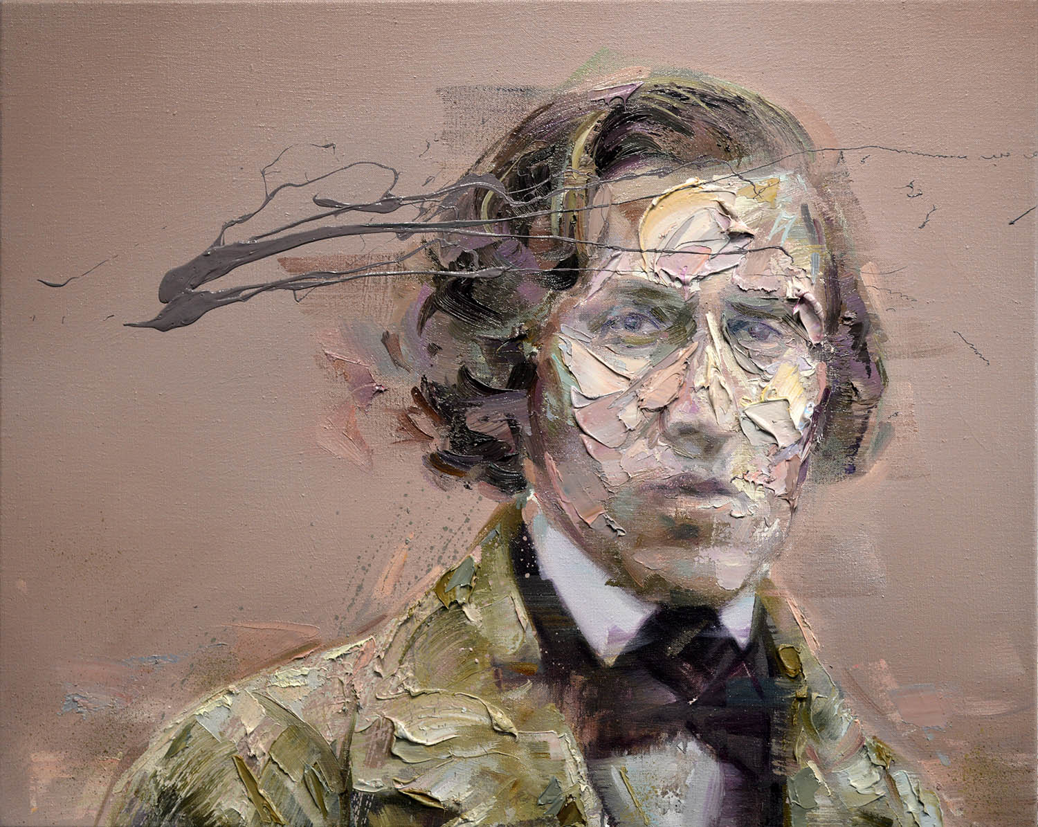 Painted portrait of Frédéric Chopin as aristocratic and delicate as his music.