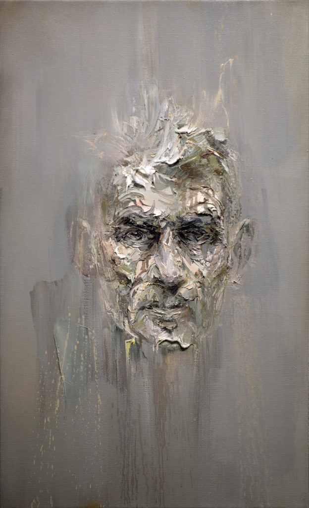 A portrait titled Samuel Beckett III by Artist Mathieu Laca