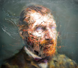 Portrait of Vincent Van Gogh by artist Mathieu Laca 2017