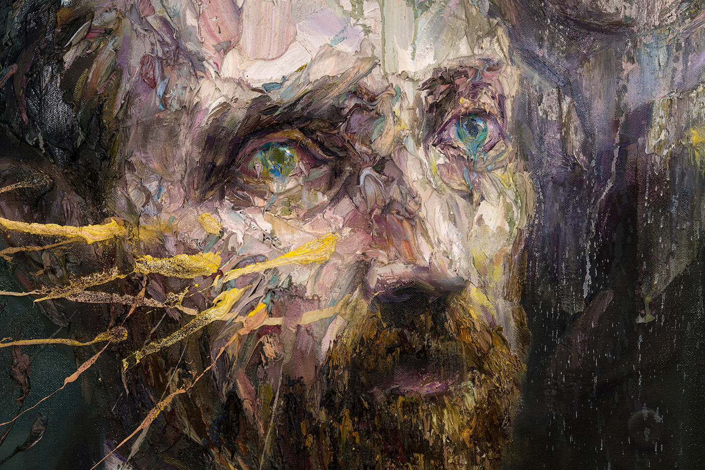 Detail shot of Vincent Van Gogh